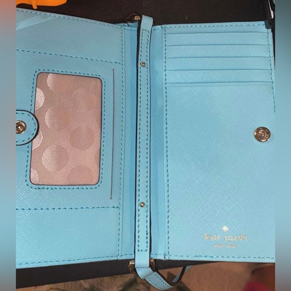 Kate Spade blue Crossbody Wallet / phone case - Picture 6 of 9